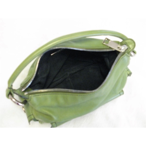 Marc Jacobs Collection 'Blake' Leaf Green & Silver Multi-Pocket Hobo Bag - Picture 12 of 14